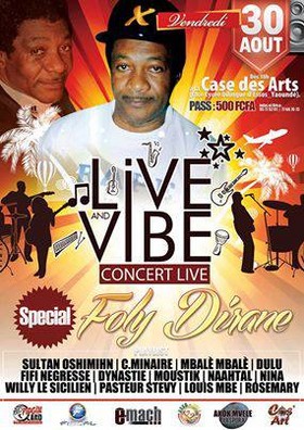 Foly Dirane en concert le 30 Août - Lebledparle