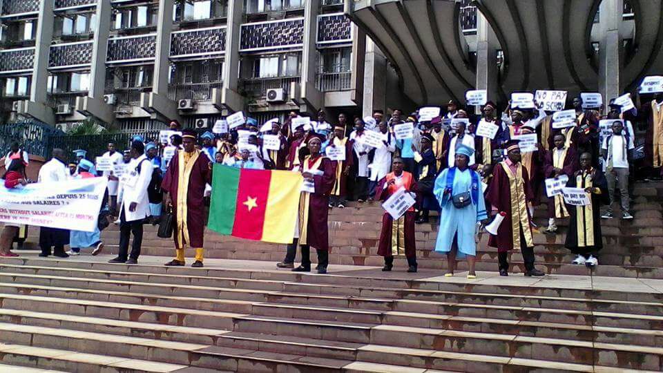 Greve des enseignants francophones3