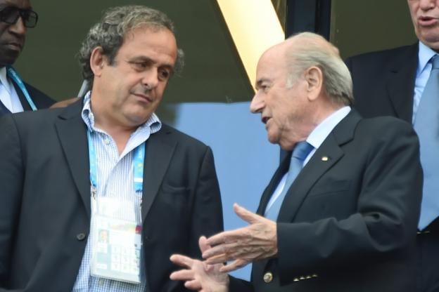 Platini et Blatter