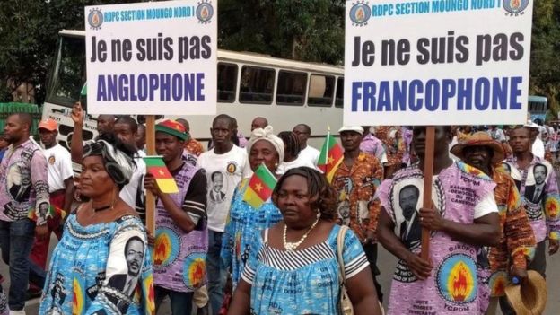 marches du rdpc a Buea