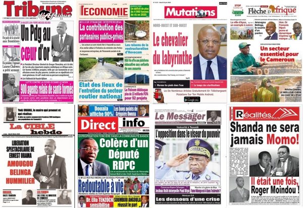 Cameroun La Revue De Presse De Ce Mardi 30 Juin 2020 Lebledparle