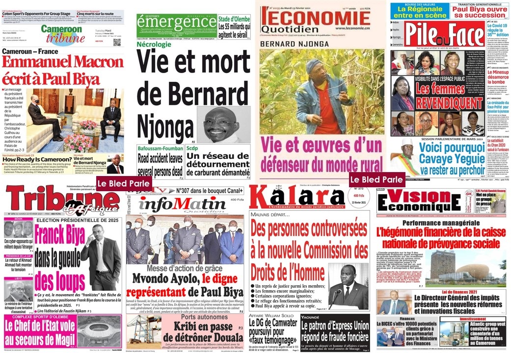 le 23 fevrier 2021
