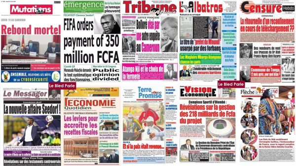 Cameroun La Revue De Presse Du Mardi 2 Mars 2021 Lebledparle