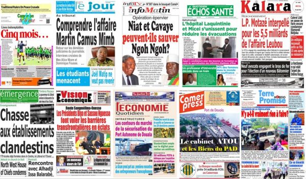 Cameroun La Revue De Presse Du Mardi 24 Août 2021 Lebledparle