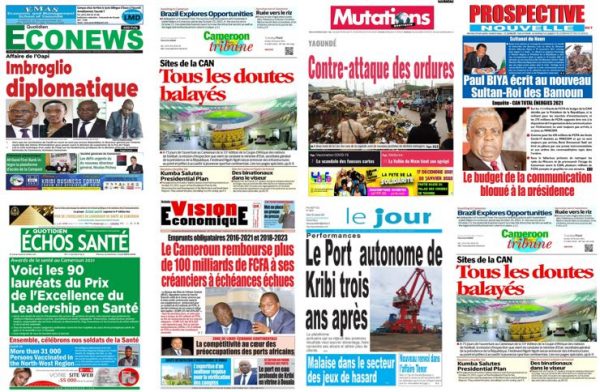 Cameroun La Revue De Presse Du Mardi 26 Octobre 2021 Lebledparle