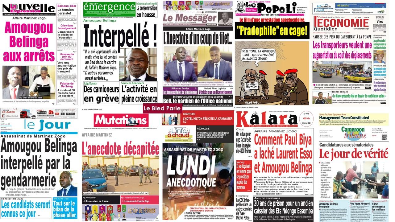 La Revue De Presse Camerounaise Du Mardi 7 Février 2023 Lebledparle