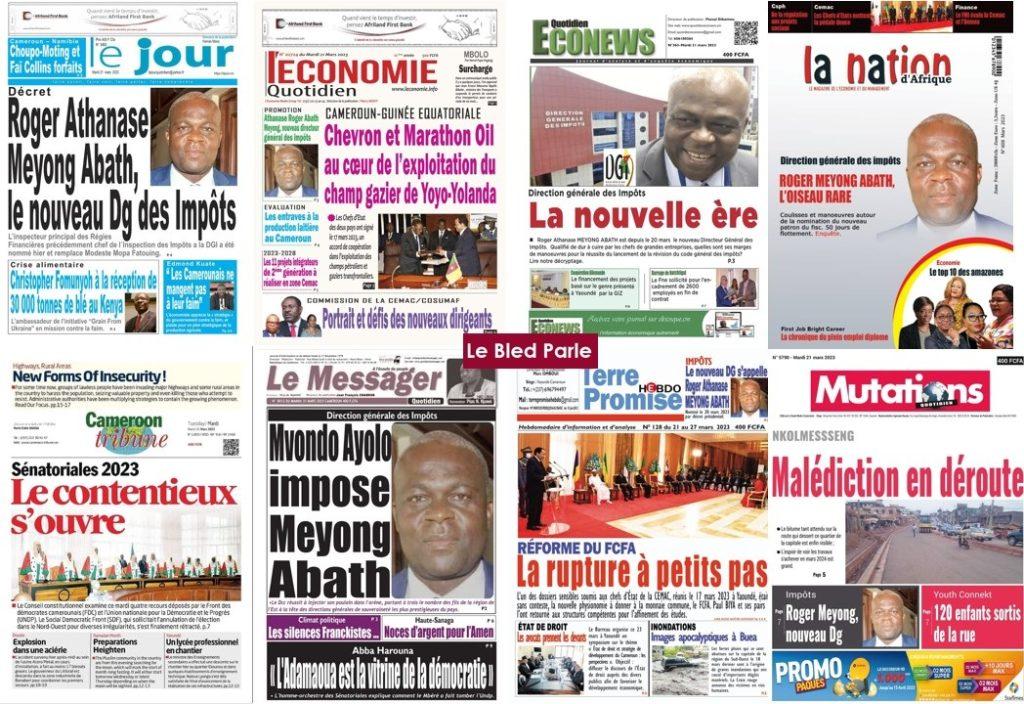 La Revue De Presse Camerounaise Du Mardi 21 Mars 2023 Lebledparle