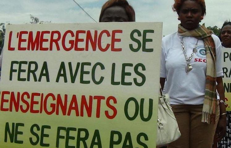 Greve enseignants Cameroun