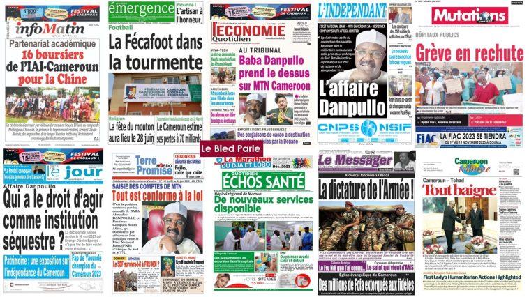 La Revue De Presse Camerounaise Du Mardi 20 Juin 2023 Lebledparle