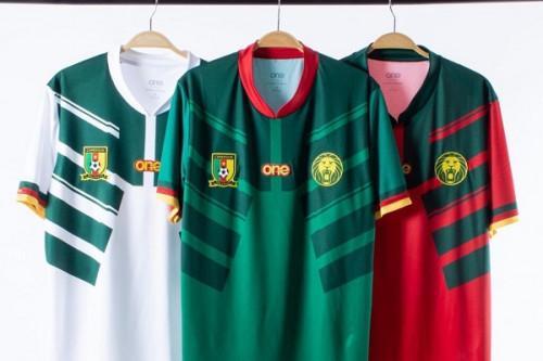 Voici les maillots One All Sports du Cameroun pour la CAN