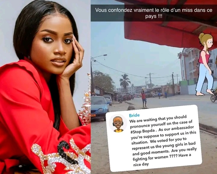 La réponse de Miss Cameroun 2023 © Droits reservés