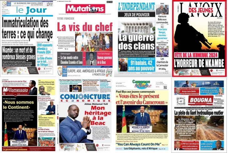 La Revue De Presse Camerounaise Du Mercredi 21 Février 2024 Lebledparle