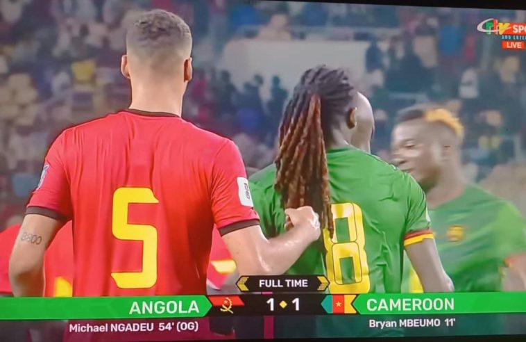 Mondial 2026 (Q) : Angola 1 - 1 Cameroun - Lebledparle