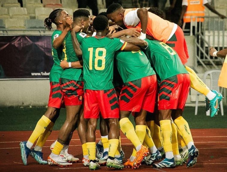 Yaoundé le 8 juin 2024 - Les Lions Indomptables écrasent les Requins Bleus du Cap-Vert - DR