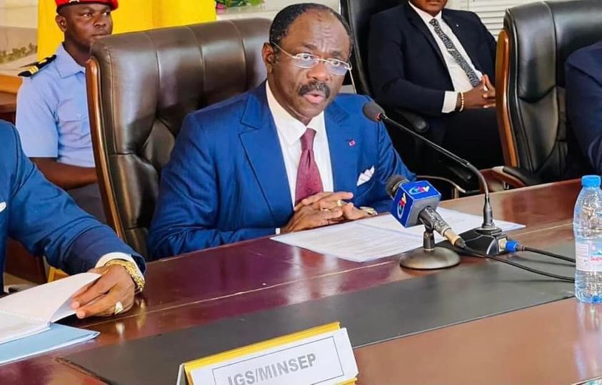 Yaoundé, 6 juin 2024 - Le Minsep préside la deuxième réunion préparatoire des matches contre le Cap-Vert et l'Angola - DR