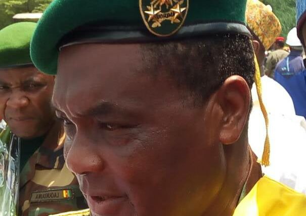 Le général de division Saly Mohamadou, commandant de la quatrième région militaire interarmées (Remia4)