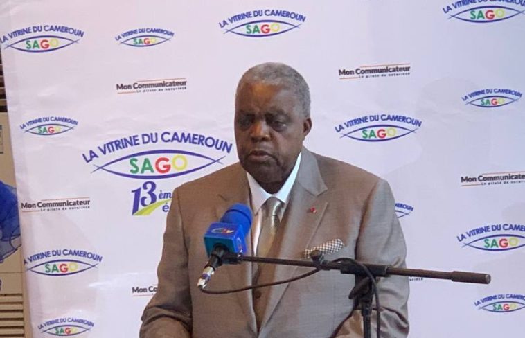 Yaoundé le 22 juillet 2024 - René Emmanuel Sadi lance l’édition 2024 du SAGO.