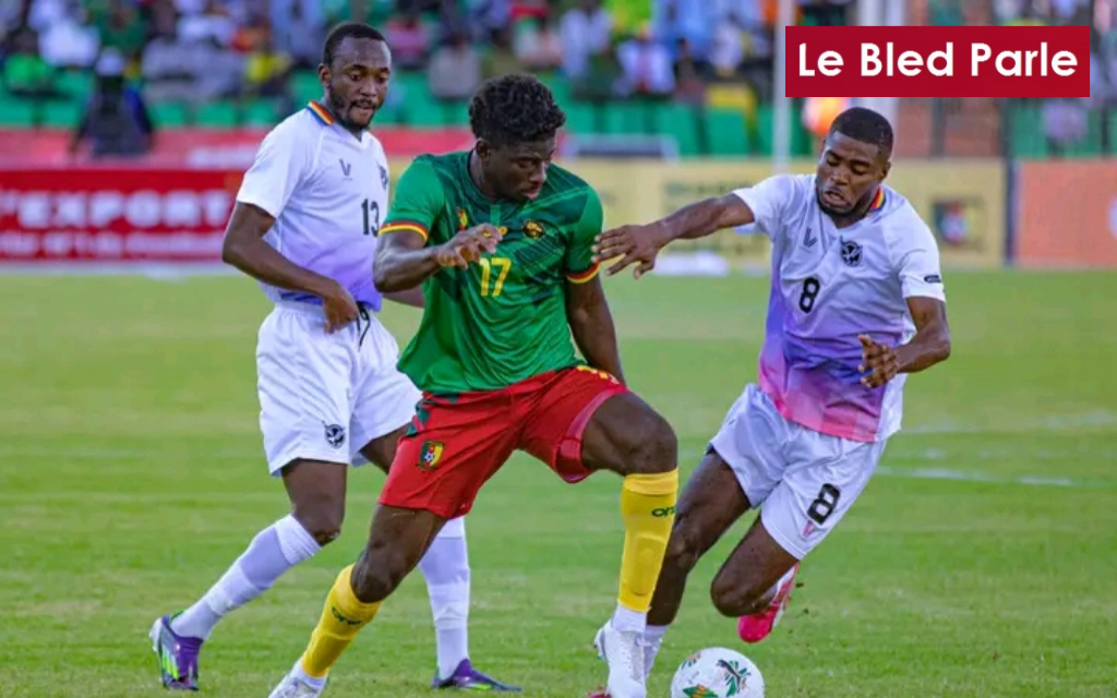 Cameroun vs Namibie ( Carlos Baleba ) © Droits réservés