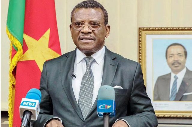 Le Premier Ministre Dion Ngute