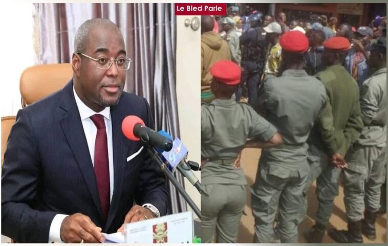 Galax Etoga et les gendarmes