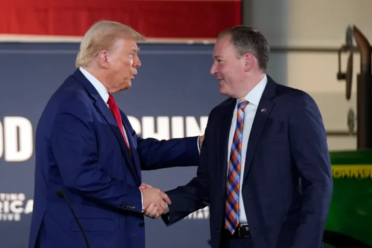 Donald Trump et Lee Zeldin