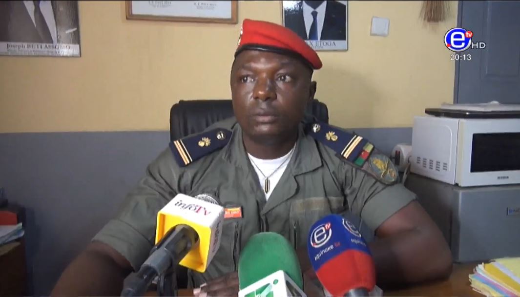 Adjudant-Chef Major, Jean-Eric TIEFANG, le Commandant de la Brigade des Recherches de Douala II