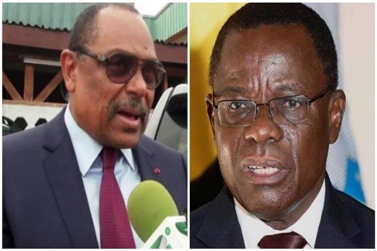 Grégoire Owona et Maurice Kamto