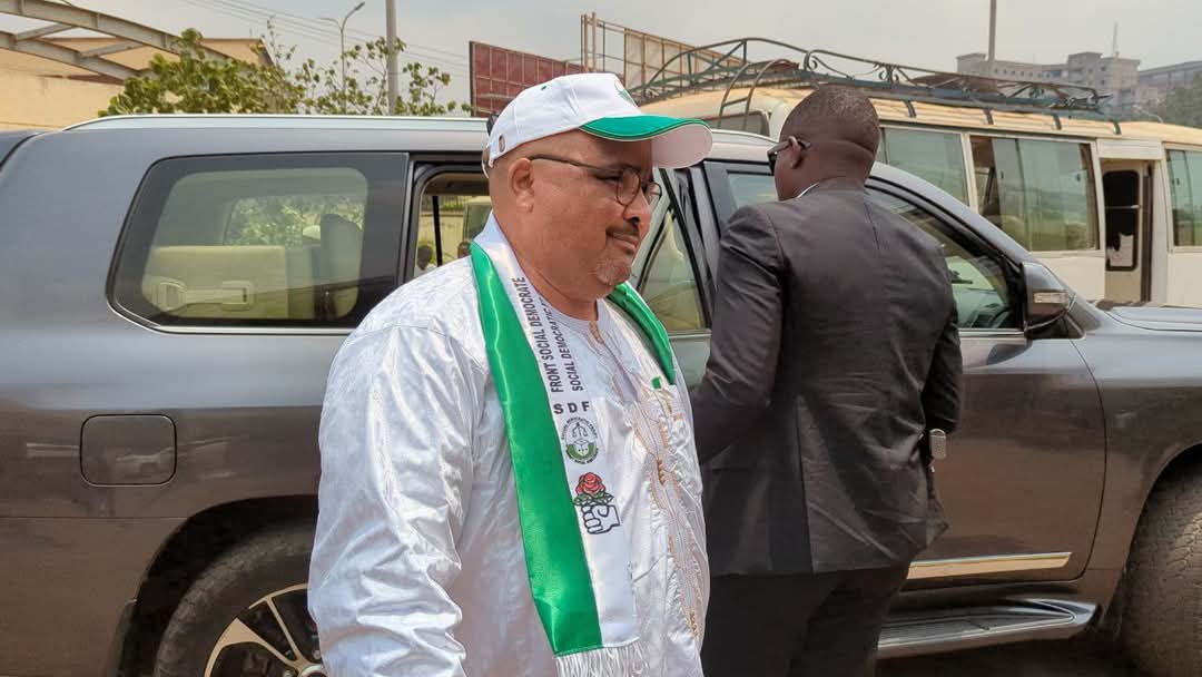 Joshua Osih investi par le SDF
